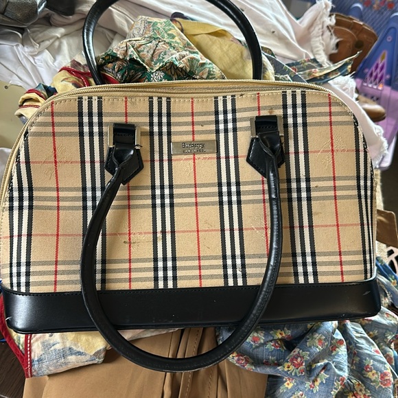 Burberry Handbags - Burberry blue label bag